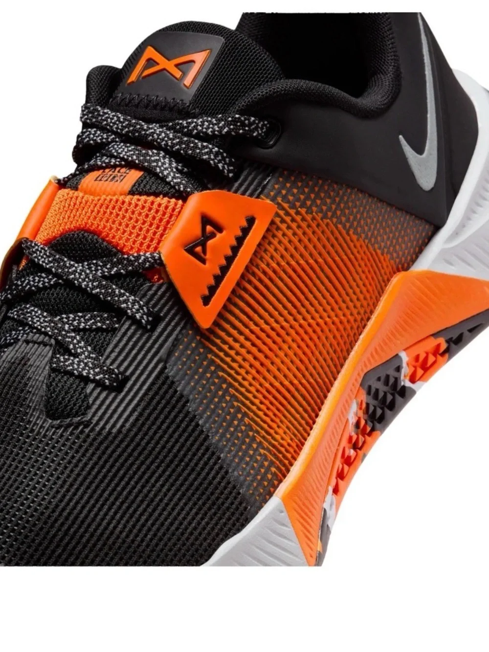 Nike Metcon 10 Training Gym Shoes Black Safety Orange HJ1875-005 Men's 10.5